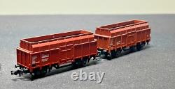 N Scale Minitrix 51 1070 DB BR217 Electric Loco & And 10 Freight Car Set RARE