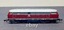 N Scale Minitrix 51 1070 DB BR217 Electric Loco & And 10 Freight Car Set RARE