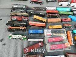N Scale Train Locomotives, Tankers, Cars Lot of 159 Estate Find Parts