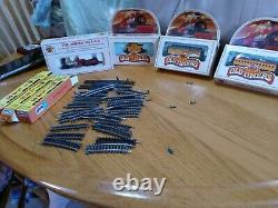 N scale Train Lot-The american 4-4-0 bachman-3 Old Timers cars+ Track-in box