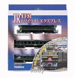 N scale Vehicle EF81 Twilight Express Basic Set 3cars 92240 Model Train Tomytec