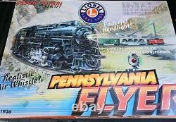 NEW Lionel Pennsylvania Flyer train set #6-31936 O Gauge Train Set