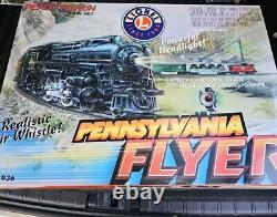 NEW Lionel Pennsylvania Flyer train set #6-31936 O Gauge Train Set