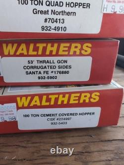 NEW Mixed Lot of 12 Boxcars Athearn Walthers Details West Robins Rails McKean