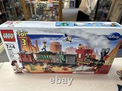 New LEGO Toy Story 7597 Western Train Chase Locomotive Box Car Caboose Disney