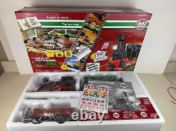 New LGB 72400 STARTER SET Train Engine Cars Track Transformer Tested See Video