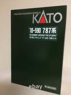 New Unopened KATO 787 Series Train (Around the Kyushu) 6 Car Set 10 590