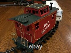 Night Before Christmas G-SCALE Train Set, Bachmann Big Haulers Like Tweetsie 12