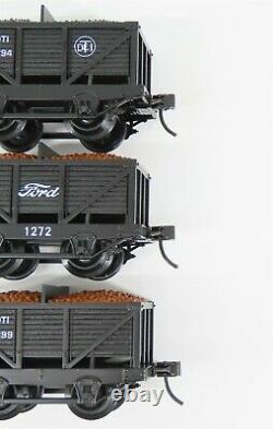 O Gauge 3-Rail K-Line Lionel 6-22334 Ford Plymouth Switcher Train Set withOre Cars