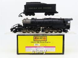 O Gauge 3-Rail MTH RailKing 30-1163-1 N&W 2-8-8-2 Y6b Steam #2195 ProtoSound 2