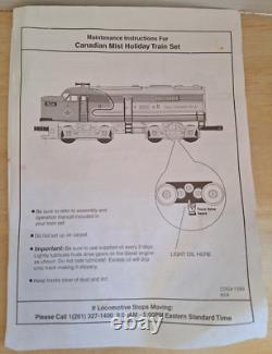 O scale Canadian Mist Express Diesel Train Set K-line, tested