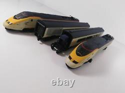 OO Gauge Hornby BR Class 373 4-Car Train Pack in Eurostar White and Yellow Liver