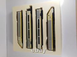 OO Gauge Hornby BR Class 373 4-Car Train Pack in Eurostar White and Yellow Liver
