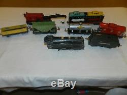 Old Lionel Train Set with 8 Trains Tender 265-E Vanderbilt Crane Car Hauler & More