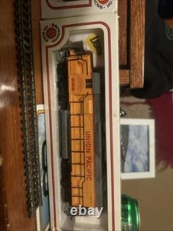 Old school train with train cars