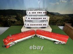 Original Lionel 1520W Texas Special Passenger Train Set. LIONEL 2245 AB Diesel