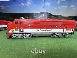 Original Lionel 1520W Texas Special Passenger Train Set. LIONEL 2245 AB Diesel