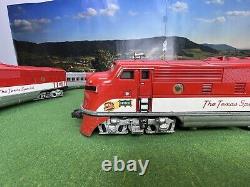 Original Lionel 1520W Texas Special Passenger Train Set. LIONEL 2245 AB Diesel