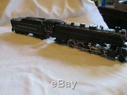 P. R. R. Rivarossi 4 Car Passenger Train Heavy 2-8-2 Metal Mantua Steam Locomot