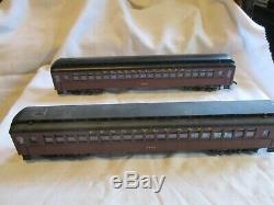 P. R. R. Rivarossi 4 Car Passenger Train Heavy 2-8-2 Metal Mantua Steam Locomot