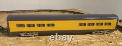 Phoenix Railways O Gauge 18 Unmarked YellowithRed Illuminated Passenger Car HTF