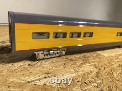 Phoenix Railways O Gauge 18 Unmarked YellowithRed Illuminated Passenger Car HTF