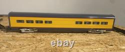 Phoenix Railways O Gauge 18 Unmarked YellowithRed Illuminated Passenger Car HTF