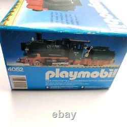 Playmobil 4052 Steam Locomotive Train Engine with Tender G Scale