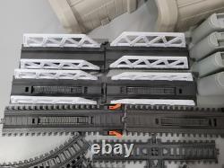 Power City Trains Deluxe City + Starter Set LOT TRACKS BRIDGES + MORE (READ)