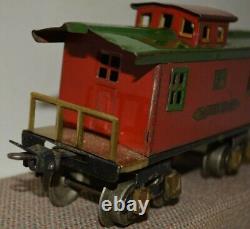 Prewar Dorfan 3931 Painted Caboose Late Production Rare Freight Train Car