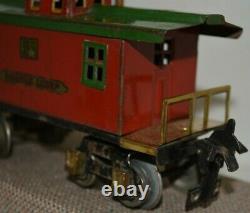 Prewar Dorfan 3931 Painted Caboose Late Production Rare Freight Train Car