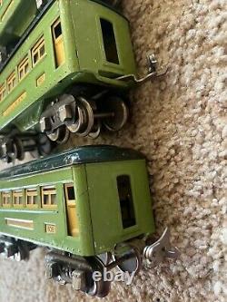 Prewar Lionel 253 Locomotive, 607 Pullman, 608 Observation Car, Train Lot