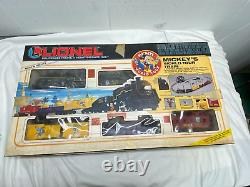 RARE LIONEL MICKEY'S WORLD TOUR TRAIN SET 6-11721 untested