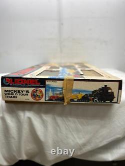 RARE LIONEL MICKEY'S WORLD TOUR TRAIN SET 6-11721 untested