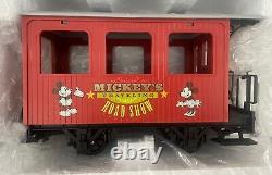 RARE LTD 750 LGB Train Disney Mickey's Traveling Roadshow Set 99233 Complete