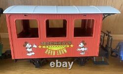 RARE LTD 750 LGB Train Disney Mickey's Traveling Roadshow Set 99233 Complete