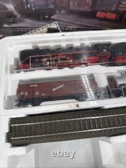 RARE Marklin Delta #29605 Steam Locomotive Cargo Train Set Read
