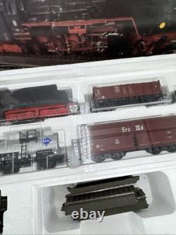 RARE Marklin Delta #29605 Steam Locomotive Cargo Train Set Read