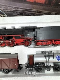 RARE Marklin Delta #29605 Steam Locomotive Cargo Train Set Read