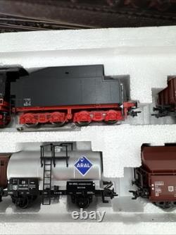 RARE Marklin Delta #29605 Steam Locomotive Cargo Train Set Read