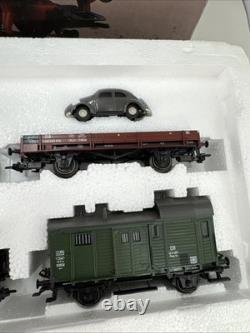 RARE Marklin Delta #29605 Steam Locomotive Cargo Train Set Read
