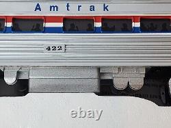 RARE WILLIAMS BUDD CAR SET # BC402 AMTRAK POWER A With HORN DUMMY A CABS 421 422