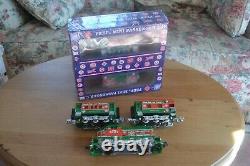 RMT Christmas Train SET Engine & 4 RMT Peep Passenger/Baggage/Observation Cars