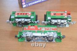 RMT Christmas Train SET Engine & 4 RMT Peep Passenger/Baggage/Observation Cars