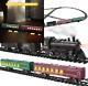 Rogalaly Train Set For Kids, Steam Locomotive Withcoal Car, Passenger