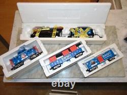 Rail King 2-8-0 Steam Engine O Gauge Train Car set with Loco-sounds MTH