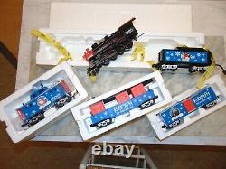 Rail King 2-8-0 Steam Engine O Gauge Train Car set with Loco-sounds MTH