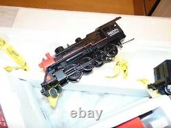 Rail King 2-8-0 Steam Engine O Gauge Train Car set with Loco-sounds MTH