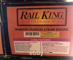 Rail King 30-1147-1 Wabash 4-6-4 Streamlined Hudson +30-7001+6262B, C, D, &E