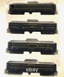 Rail King 30-1147-1 Wabash 4-6-4 Streamlined Hudson +30-7001+6262B, C, D, &E